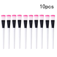 Load image into Gallery viewer, 10PCS Soft Cosmetic Makeup Brush DIY Mask Brushes Foundation Skin Face Care Tool Acrylic-Handle Gel Cosmetic Beauty Tools