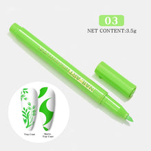 Load image into Gallery viewer, 1 Pc Nail Art Graffiti Pen Black Color UV Gel Polish Design Dot Painting Detailing Pen Brushes DIY Nail Art Adorn Tools