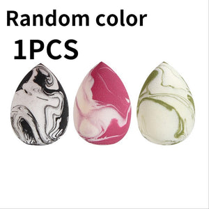 Professional Makeup Sponge Puff Soft Portable Gradient Marble Air Cushion Foundation Powder Cosmetic Puff Women Beauty Tool 1PCS