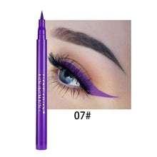 Load image into Gallery viewer, Waterproof Quick Dry Liquid Eyeliner Sweatproof Anti-oil Smudge-Proof Long-lasting Black Eyeliner Pencil Beauty Eyes Makeup Tool