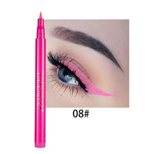 Load image into Gallery viewer, Waterproof Quick Dry Liquid Eyeliner Sweatproof Anti-oil Smudge-Proof Long-lasting Black Eyeliner Pencil Beauty Eyes Makeup Tool