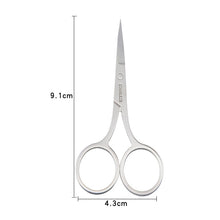 Load image into Gallery viewer, 1Pcs Eyebrow Scissor Makeup Eyelash Trimmer  Facial Hair Remover Manicure Scissor Nail Cuticle Tool Beauty Scissors