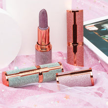 Load image into Gallery viewer, Glitter Matte Temperature Change Lipstick Waterproof Long Lasting Diamonds Lipsticks Non Stick Red Pink Lip Tint Makeup Cosmetic