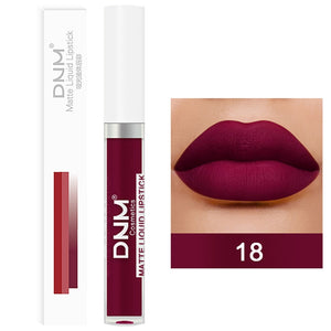 3 Pcs Sweet Liquid Lipstick Set Matte Velvet Lip Glaze Waterproof Long Lasting Non-marking Natural Lip Tint Cosmetic Kit YZL1