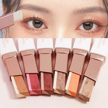 Load image into Gallery viewer, Double Color Glitter Eye shadow Stick Matte Eyeshadow Makeup Waterproof Bicolor Shimmer Cosmetics Beauty Makeup Tool