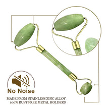 Load image into Gallery viewer, Natural Jade Roller Guasha Skin Scraper Facial Set Facial Stone Firming Face Anti-Aging Puffy Eyes Massager Neck Anti Wrinkle