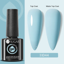 Load image into Gallery viewer, UR SUGAR 7.5ml 7ml Glass Bottle Milky Jelly White Gel Nail Polish White Color UV Led Gel Varnish For Manicure Nail Art Base Top