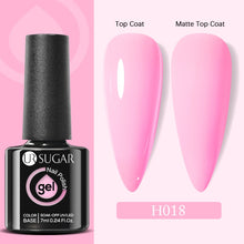 Load image into Gallery viewer, UR SUGAR 7.5ml 7ml Glass Bottle Milky Jelly White Gel Nail Polish White Color UV Led Gel Varnish For Manicure Nail Art Base Top