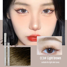Load image into Gallery viewer, 3/1 Pcs Liquid Eyebrow Tattoo Pencil 0.01MM Ultra Thin Head Waterproof Eyebrow Pen Sweat-proof Easy To Color Eye Cosmetic Makeup