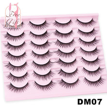 Load image into Gallery viewer, AYRMILLA Natural False Eyelashes 5/10/14Pairs Dramatic 3D Mink Lashes Thick Fake Eyelash Extension Faux Cils Makeup maquiagem