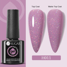 Load image into Gallery viewer, UR SUGAR 7.5ml 7ml Glass Bottle Milky Jelly White Gel Nail Polish White Color UV Led Gel Varnish For Manicure Nail Art Base Top