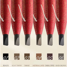 Load image into Gallery viewer, Eyebrow Pencil Waterproof Eyebrow Tattoo Tint Enhancers Long Lasting Cosmetics Professional Makeup Brow Lift Eye Brow Pencil