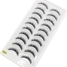 Load image into Gallery viewer, 41 Styles 10 pairs natural long 3D mink false eyelashes fake lashes makeup kit Mink Lashes extension eye lashes short eyelashes