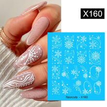 Load image into Gallery viewer, Harunouta 1 Sheet Nail Water Decals Transfer Lavender Spring Flower Leaves Nail Art Stickers Nail Art Manicure DIY
