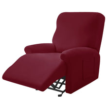Load image into Gallery viewer, Recliner Sofa Cover 1 Seater Stretch Recliner Sofa Slipcover 2/3/4 Seater Relax Armchair Relax Cover Washable