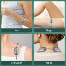 Load image into Gallery viewer, Micro-current Cervical Spine Massager Electric Neck Massager Smart TENS+EMS Portable Hot Compress Shoulder and Neck Massager
