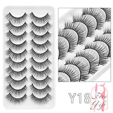 Load image into Gallery viewer, 5/10Pairs 3D Mink Lashes Natural Eyelashes Dramatic False Eyelashes Faux Cils Makeup Wholesale Fake Eyelash Extension maquiagem