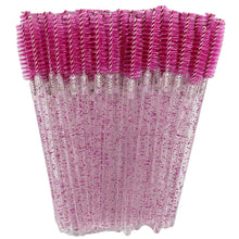Load image into Gallery viewer, Eyelash Extension Disposable Eyebrow brush Mascara Wand Applicator Spoolers Eye Lashes Cosmetic Brushes Set makeup tools