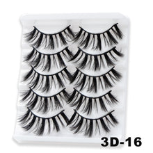 Load image into Gallery viewer, AYRMILLA Natural False Eyelashes 5/10/14Pairs Dramatic 3D Mink Lashes Thick Fake Eyelash Extension Faux Cils Makeup maquiagem