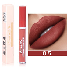 Load image into Gallery viewer, Sexy Long Lasting Velvet Matte Lip Gloss Liquid Lipstick Lip Makeup Women Beauty Red Nonstick Cup Waterproof Lip Gloss YZL2