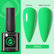 Load image into Gallery viewer, UR SUGAR 7.5ml 7ml Glass Bottle Milky Jelly White Gel Nail Polish White Color UV Led Gel Varnish For Manicure Nail Art Base Top