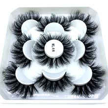 Load image into Gallery viewer, 2022 New 5 pairs natural false eyelashes fake lashes long makeup 3d mink lashes eyelash extension mink eyelashes short eyelashes