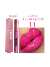 Load image into Gallery viewer, Waterproof Diamond Shimmer Glitter Lip Gloss 18 Colors Matte Glitter Liquid Lipstick Diamond Pearl Colour Lip Gloss Sexy Make Up