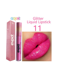 Waterproof Diamond Shimmer Glitter Lip Gloss 18 Colors Matte Glitter Liquid Lipstick Diamond Pearl Colour Lip Gloss Sexy Make Up