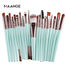 Load image into Gallery viewer, MAANGE 3/20 Pcs Makeup Brush Set Pro Eyeshadow Blending Foundation Powder Eyebrow Brush Double Head Brush Beauty Make Up Kits