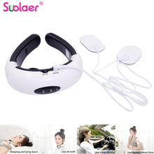 Load image into Gallery viewer, Electric Neck Massager &amp; Pulse Back 6 Modes Power Control TENS Heating Cervical Pain Relief Tool Health Care Relaxation Machine