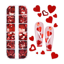 Load image into Gallery viewer, Holographic Butterfly Flakes Nail Art Glitter Sparkly 3D Laser Butterfly Sequins Tips DIY Polish Nail Art Decorations Manicure