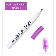 Load image into Gallery viewer, 1 Pc Nail Art Graffiti Pen Black Color UV Gel Polish Design Dot Painting Detailing Pen Brushes DIY Nail Art Adorn Tools