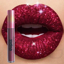 Load image into Gallery viewer, Waterproof Diamond Shimmer Glitter Lip Gloss 18 Colors Matte Glitter Liquid Lipstick Diamond Pearl Colour Lip Gloss Sexy Make Up