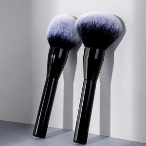 1pc Professional Powder Fundation Makeup Brush Large BlushWith Black Wood Women Cosmetic Tool Magic Fluffy Soften Fiber Hair Bru