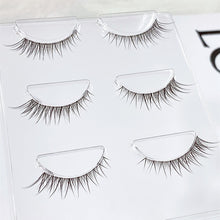 Load image into Gallery viewer, NEW Wholesale Mink Eyelashes 3pair lashes invisible band mink lashes reusable false eyelashes Makeup in Bulk