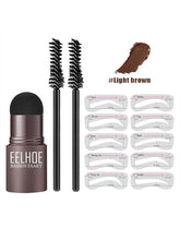 Load image into Gallery viewer, One Step Shaping Kit Stamp Set Professional 2024 Perfect Eyebrow Mold Waterproof Makeup For Women Brow Template Make Up Shade