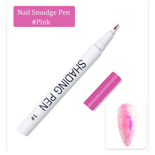 Load image into Gallery viewer, 1 Pc Nail Art Graffiti Pen Black Color UV Gel Polish Design Dot Painting Detailing Pen Brushes DIY Nail Art Adorn Tools