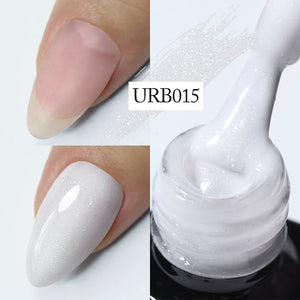 UR SUGAR 7ml Gold Glitter Gel Nail Polish Platinum Shining Mineral Sequins Soak Off UV LED Gel Nail Semi Permanent Manicure