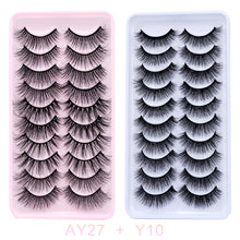 Load image into Gallery viewer, AYRMILLA 5/20Pairs 3D Mink Lashes Natural False Eyelashes Dramatic Thick Fake Eyelash Extension Faux Cils Wholesale Makeup Tools