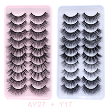 Load image into Gallery viewer, AYRMILLA 5/20Pairs 3D Mink Lashes Natural False Eyelashes Dramatic Thick Fake Eyelash Extension Faux Cils Wholesale Makeup Tools