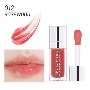 Clear Fashion 6ml Crystal Jelly Moisturizing Lip Oil Plumping Lip Gloss Sexy Plump Lip Glow Oil Tinted Lip Plumper Lips Makeup