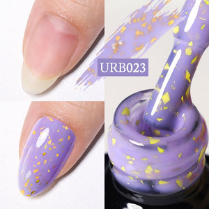 UR SUGAR 7ml Gold Glitter Gel Nail Polish Platinum Shining Mineral Sequins Soak Off UV LED Gel Nail Semi Permanent Manicure