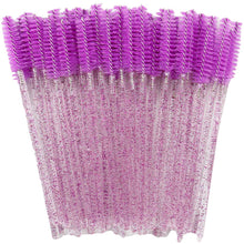 Load image into Gallery viewer, Eyelash Extension Disposable Eyebrow brush Mascara Wand Applicator Spoolers Eye Lashes Cosmetic Brushes Set makeup tools