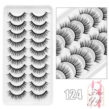 Load image into Gallery viewer, 5/10Pairs 3D Mink Lashes Natural Eyelashes Dramatic False Eyelashes Faux Cils Makeup Wholesale Fake Eyelash Extension maquiagem