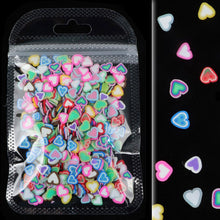 Load image into Gallery viewer, Mixed 3D Fruit Slices Sticker Polymer Clay DIY Designs Slice Lemon Nail Art Sliders Nails Art Decors Women Nail Tips Manicure