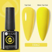 Load image into Gallery viewer, UR SUGAR 7.5ml 7ml Glass Bottle Milky Jelly White Gel Nail Polish White Color UV Led Gel Varnish For Manicure Nail Art Base Top