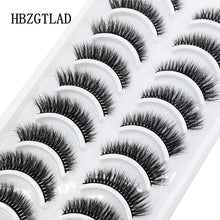 Load image into Gallery viewer, 41 Styles 10 pairs natural long 3D mink false eyelashes fake lashes makeup kit Mink Lashes extension eye lashes short eyelashes