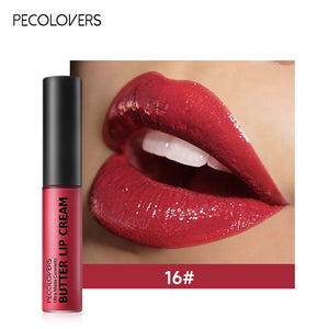 1Pc Sexy Velvet Matte Lipstick Waterproof Long Lasting Lip Gloss Non Stick Cup Red Lipgloss Glaze Cosmetic Women Makeup Lipstick