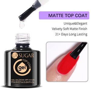 UR SUGAR 7ml Gold Glitter Gel Nail Polish Platinum Shining Mineral Sequins Soak Off UV LED Gel Nail Semi Permanent Manicure