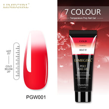 Load image into Gallery viewer, Limegirl 15ml Poly Nail Gel Glitter Building Nail Gel For Manicure Nail Art Design Luminous Polygels Extension Nail Gel For Nail